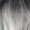 Long Wavy Grey and Blue Ombre Wig